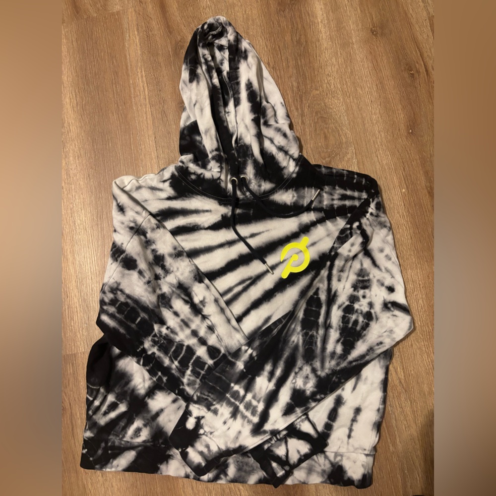 Peloton Monochrome Tie-Dye Hoodie